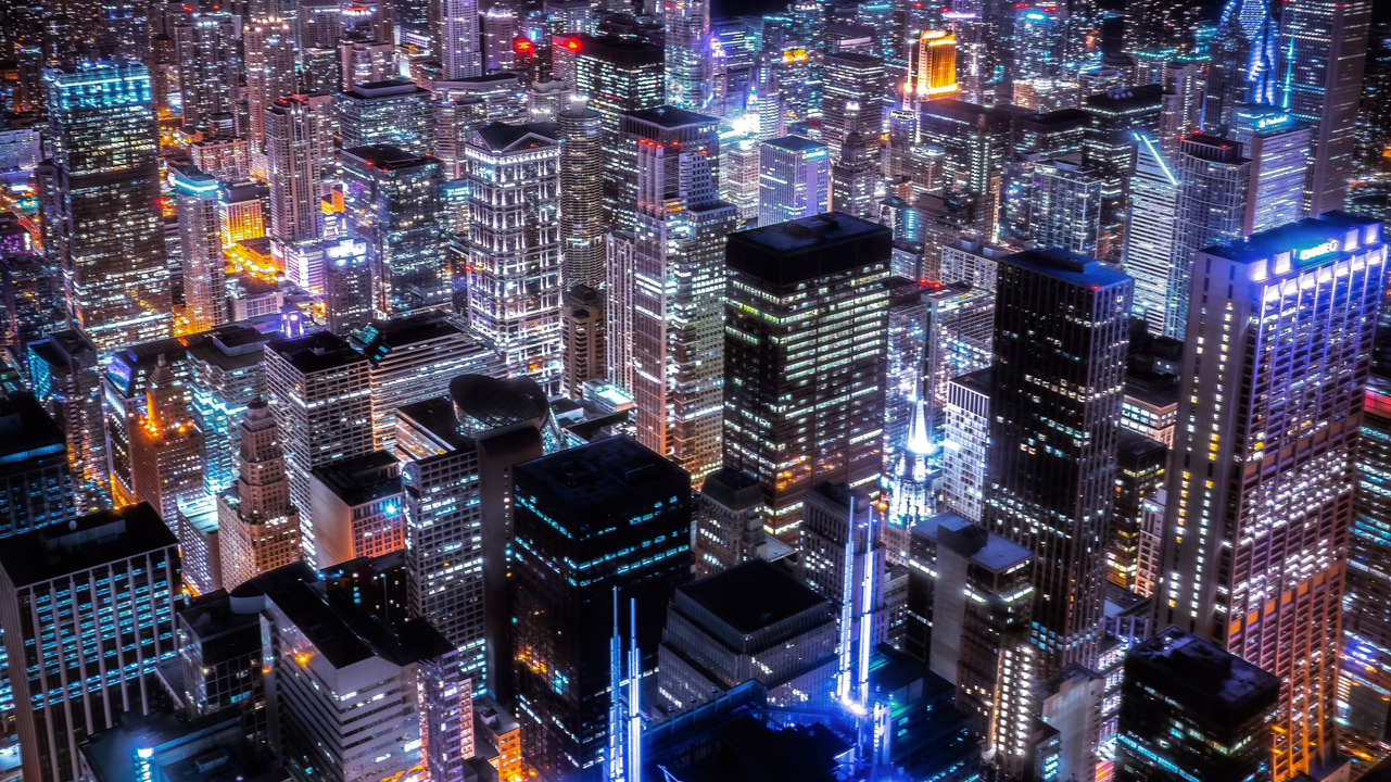 Smart City At Night (symbol Picture, Credit Pexels)