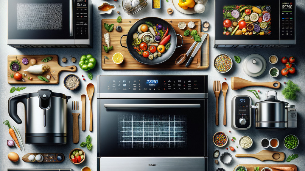 Discover the art of sustainable cooking with a diverse collection of energy saving appliances (symbol image, credit CLOU)