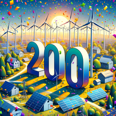 Celebrating 200 Issues of Innovation and Insight in the World of Energy 400x400