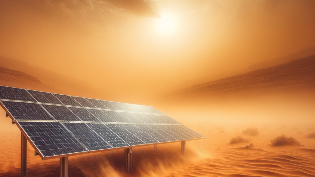 Solar Panels and the Challenge of Saharan Dust
